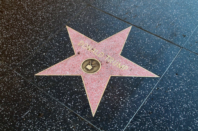 Celebrities on Walk of Fame